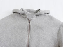 Load image into Gallery viewer, 2024 Spring and Autumn New Casual Street Loose Oversize Hooded Zipper Hoodie Space Cotton Jacket Coat Lazy Women's Cardigan