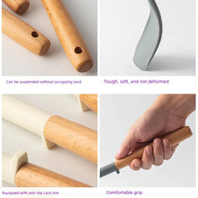 Load image into Gallery viewer, NEW Silicone Spatula Non Stick Pan Wooden Handle Silicone Vegetable Heat-resistant Silicone Cooking Spatula Spoon Kitchen tool