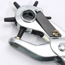 Load image into Gallery viewer, Multifunctional Leather Hole Punch Tool Carbon Steel Belt Puncher Crafts DIY Tool