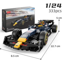 Load image into Gallery viewer, 1/24 F1 Red Bull RB19 &amp; Alfa Romeo C42 Model - Verstappen &amp; Perez Car Building Blocks