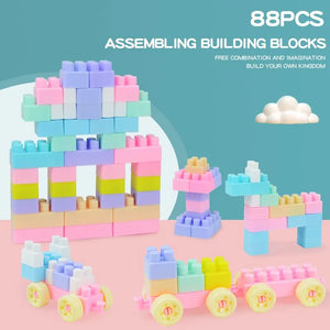 Multicolor Assembly Building Blocks - Creative Educational Toy for Kids