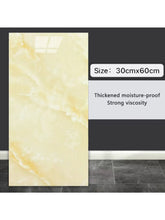Load image into Gallery viewer, 10Pcs Self-adhesive Marble Tiles Sticker Waterproof 30cmx60cm Tiles Floor Stickers PVC Tile  Kitchen Bathroom Wall Sticker