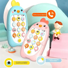 Load image into Gallery viewer, Baby Phone Toy! Music, Sounds, Teether