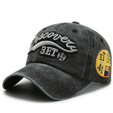 Load image into Gallery viewer, 2022 Summer Women Men Baseball Cap Fashion Letter Embroidery Snapback Hat Vintage Washed Cotton Unisex Hip Hop Sun Hat Casquette