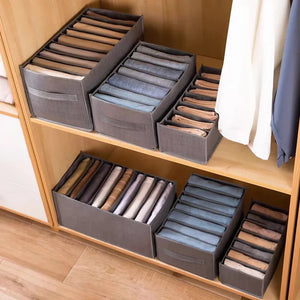 Closet Clothes Organizer: Wardrobe Storage Drawers for Pants, Jeans, and More