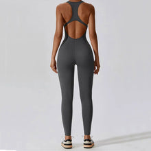 Load image into Gallery viewer, Yoga Jumpsuit Fitness Sports Overalls Gym Clothing Set Yoga Wear Pilates Workout Clothes for Women Outfit push-up Activewear