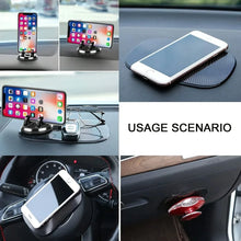 Load image into Gallery viewer, 1Pcs Car Non-Slip Mat Magic Anti-Slip Slide-Proof Pad Dashboard Sticky Dash Adhesive Cell Phone Mobile Holder Black Silicone