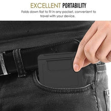 Load image into Gallery viewer, Mini Adjustable Creative Portable Universal Folding Plastic Phone Holder Tablet Computer Stand For ipad iPhone Samsung Xiaomi