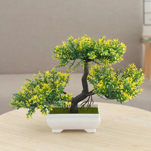 Artificial Bonsai Tree - Potted Plant for Home and Garden Decoration