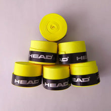 Load image into Gallery viewer, 6 Pieces Original HEAD Overgrip Anti Slip Tennis Racket Sweatband Grips Padel Shock Absorption Grip Tape Training Accessories