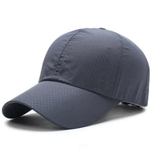Load image into Gallery viewer, Hat Men Spring Summer Solid Color Mesh Cap Baseball Cap Women Autumn Korean Edition Sunscreen Hat Mesh Breathable Peaked Cap