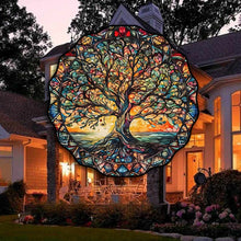 Load image into Gallery viewer, 5.9&quot; Tree of Life Acrylic Wall Art Sun Welcome Sign for Indoor &amp; Outdoor Decor