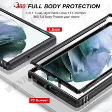 Load image into Gallery viewer, Case For Samsung S26 Ultra S25 S24 S23 Plus S25 FE A57 A56 A37 A36 A17 A16 5G Heavy Duty with Camera 360 Degree Kickstand Cover