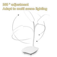 Load image into Gallery viewer, LED Desktop Desk Lamp USB Rechargeable Lighting Eye Protection Room Night Light Bedroom Bedside Student Reading Lamp