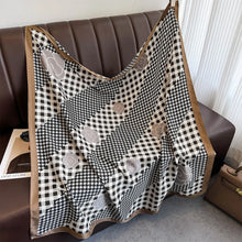 Load image into Gallery viewer, 90*90Cm Square Scarf Twill Silk Feeling Women Head Shawls and Wraps Luxury Hair Tree Print Neck Scarves Hijab Bandana Pashmina