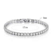 Load image into Gallery viewer, Stackable Gold Tennis Bracelets for Women 14K Gold Plated CZ Jewelry