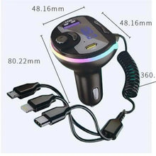 Load image into Gallery viewer, 36W Fast Car Charger! PD/QC 3.1, Dual USB, iPhone/Android