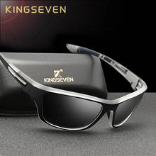 Load image into Gallery viewer, Kingseven Polarized Cycling Sunglasses UV400 Men&#39;s Fashion Square Sun Glasses