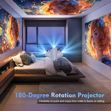 Load image into Gallery viewer, Magcubic HY300 Pro 4K Projector Android 11, Dual WiFi6, 260ANSI, BT5.0, Home &amp; Outdoor Cinema