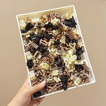 Load image into Gallery viewer, 5/10/20/30pcs Beige Mixed Pack Small Clips, Cute Girl Accessories - Perfect for Daily Use, Special Occasions, or Travel Gifts