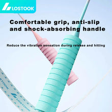Load image into Gallery viewer, LOSTOOK Badminton Racket with 3 Nylon Shuttlecocks/1 Carry Bag Original By Beginners Badminton Set Sports Fitness equipment