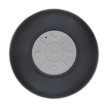 Load image into Gallery viewer, Waterproof Bluetooth Speaker with Colorful LED Lights, Strong Suction Cup &amp; Phone Holder, Portable Mini Speaker for Outdoor/Show