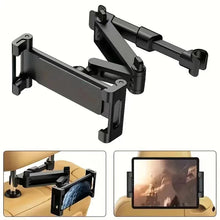 Load image into Gallery viewer, Telescopic Car Rear Pillow Phone Tablet Holder Stand 4-11 Inch Headrest Mount