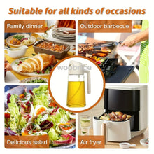 Load image into Gallery viewer, 2in1 Kitchen Spray Oil Dispenser Oil Sprayer Polisher Or Only Spray for Air Fryer Salad Grilling Roasting Cooking Kitchen Acce