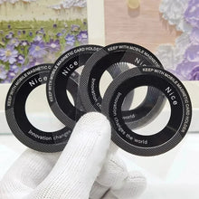 Load image into Gallery viewer, 1/2/6Pcs for Magsafe Magnetic Metal Ring forPhone Universal Metal Sticker Support Wireless Charger Plate Sheet Magnet Car Holder