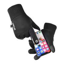 Load image into Gallery viewer, Winter-Ready Waterproof Gloves: Touchscreen, Warm, and Non-Slip for Men and Women