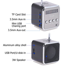 Load image into Gallery viewer, Mini Caixa De Som Bluetooth Speaker Portable Radio FM Sound Box Small Music Wireless Bocina Mp3 Player Coluna Column Blootooth