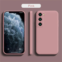 Load image into Gallery viewer, luxury Liquid Silicone Case for Samsung S25 S24 Galaxy S20 S21 S22 S23 FE Plus Note10 20 A52 A31 A41 A71 A51 A72 A70 A50 Coque