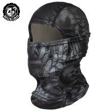 Load image into Gallery viewer, MusionTactical Balaclava Full Face Mask Quick-dryHiking Cycling Camping Hunting AirsoftHood Cap Bike Head Cover Summer Men Women