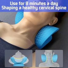 Load image into Gallery viewer, Neck &amp; Shoulder Stretcher Relaxer - Chiropractic Cervical Traction Pillow