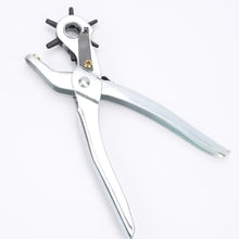 Load image into Gallery viewer, Multifunctional Leather Hole Punch Tool Carbon Steel Belt Puncher Crafts Tool