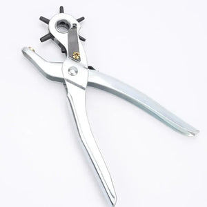 Multifunctional Leather Hole Punch Tool Carbon Steel Belt Puncher Crafts Tool