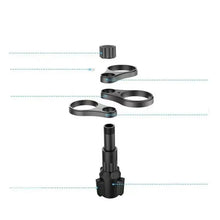 Load image into Gallery viewer, 360 Rotating Insert Drinks Support Adjustable Base Car Cup Car Cup Holder Expander Adapter Mount Beverage Bottle Bracket