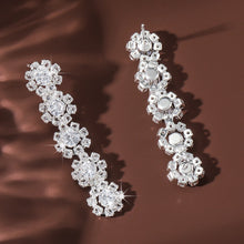 Load image into Gallery viewer, 2PC Women's Fashion Trend DIY Pearl Petal Ball Earrings Outdoor Travel Carnival Banquet Party Holiday Dressing Gifts