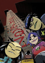 Load image into Gallery viewer, Virtual Anime Rock Band Gorillaz Poster Modern Music Album Cover Canvas Painting Wall Art for Club Living Room Home Decor Mural