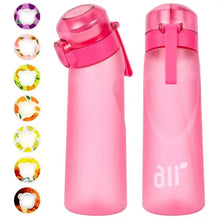 Load image into Gallery viewer, 1pc Air Water Bottle With 1pc Random Flavor Pods Portable Transparent With Straw Leak Proof Suitable for Outdoor Sports