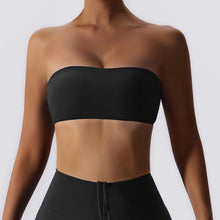 Load image into Gallery viewer, Strapless  Sports Bra Gym Top Women Quick-Drying Yoga Clothes Women Tube Top Fitness Chest Wrap Underwear Workout Bra Female