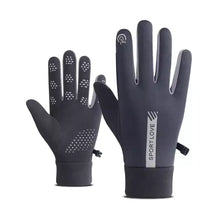 Load image into Gallery viewer, Womens Autumn and Winter Sports Warm Gloves Waterproof and Anti Slip Cycling Gloves Wind and Cold Resistant Outdoor Activity Glo