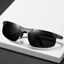 Load image into Gallery viewer, Aoron Polarized Sunglasses Metal Frame UV400 Anti-Glare Men Women Driving Glasses