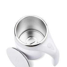 Load image into Gallery viewer, Automatic Stirring Cup Mug Rechargeable Portable Coffee Electric Stirring Stainless Steel Rotating Magnetic Home Drinking Tools