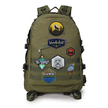 Load image into Gallery viewer, : Embroidered Patch! Campfire Skull, All-Terrain