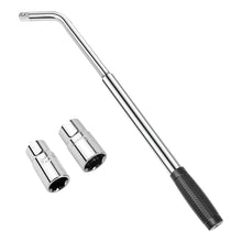 Load image into Gallery viewer, Travel Emergency Breakdown Wrench Set,Extendable Wheel Socket Tyre, Universal Car Lug Wrench Car Wheel Tire Change Tools