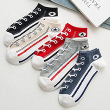 Load image into Gallery viewer, Men&#39;s Trendy Short Socks: Personality Design, Non-Slip Cotton Sports Fashion