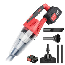 Load image into Gallery viewer, Cordless Vacuum Cleaner, 55KPA Lightweight Vacuum Cleaners for Home with Rechargeable 2200 mAh Battery, Handheld Vacuum for Home