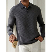 Load image into Gallery viewer, Men Long Sleeve Polo Shirt High Quality Male Clothing Office Polos T-shirt Business Poloshirt Casual Fashion Polo T Shirt Men