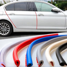 Load image into Gallery viewer, 5M Car Door Edge Rubber Scratch Protector Strips Car Styling Mouldings Protection Side Doors Moldings Adhesive Scratch Tools New
